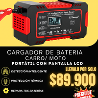 Jumper Cargador Inteligente que REVIVE Baterías Muertas en 15 Minutos