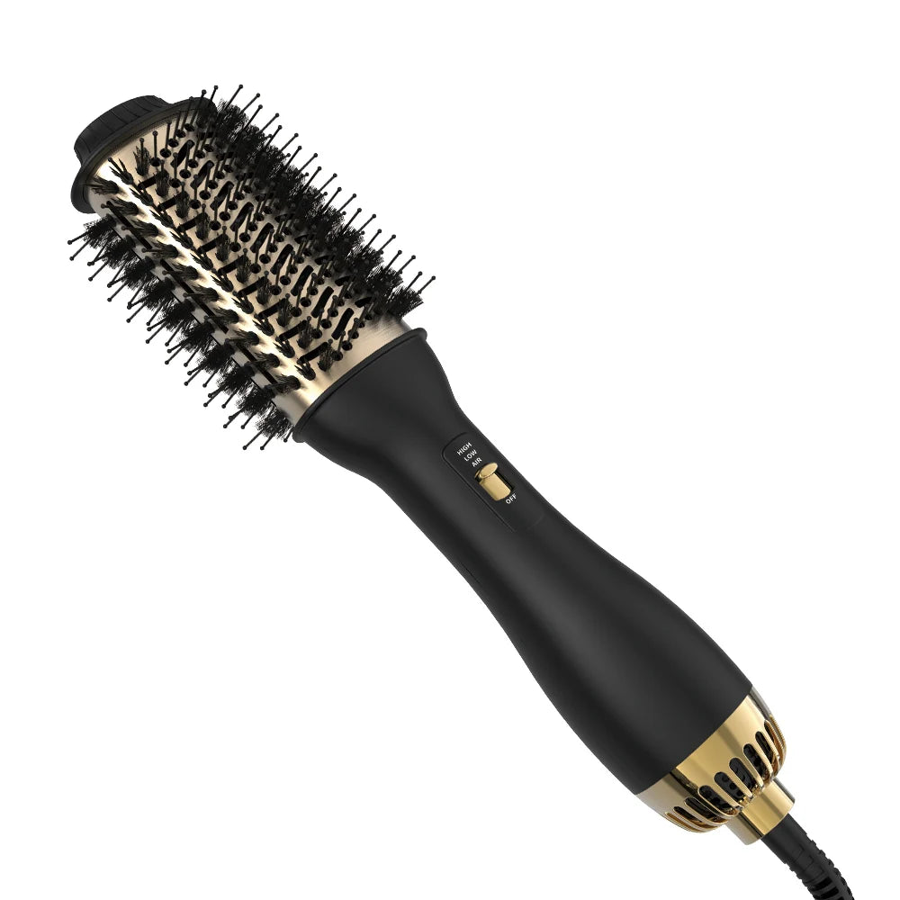 **Cepillo Térmico 3 en 1 para Cabello Rizado, Afro y Voluminoso Alizz 3.0™**