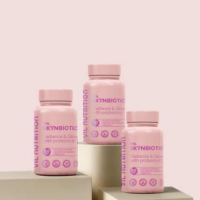 Vitta Vil SkynBiotic™ – El probiótico que ilumina tu piel desde adentro y reestablece el brillo de tu rostro