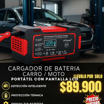 Jumper Cargador Inteligente que REVIVE Baterías Muertas en 15 Minutos