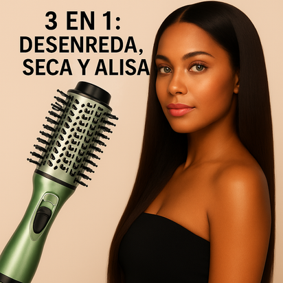 Cepillo Térmico 3 en 1 para Cabello Rizado, Afro y VoluminosoVittalix 3.0