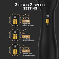 **Cepillo Térmico 3 en 1 para Cabello Rizado, Afro y Voluminoso Alizz 3.0™**