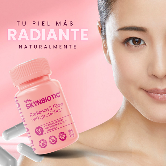Vitta Vil SkynBiotic™ – El probiótico que ilumina tu piel desde adentro y reestablece el brillo de tu rostro